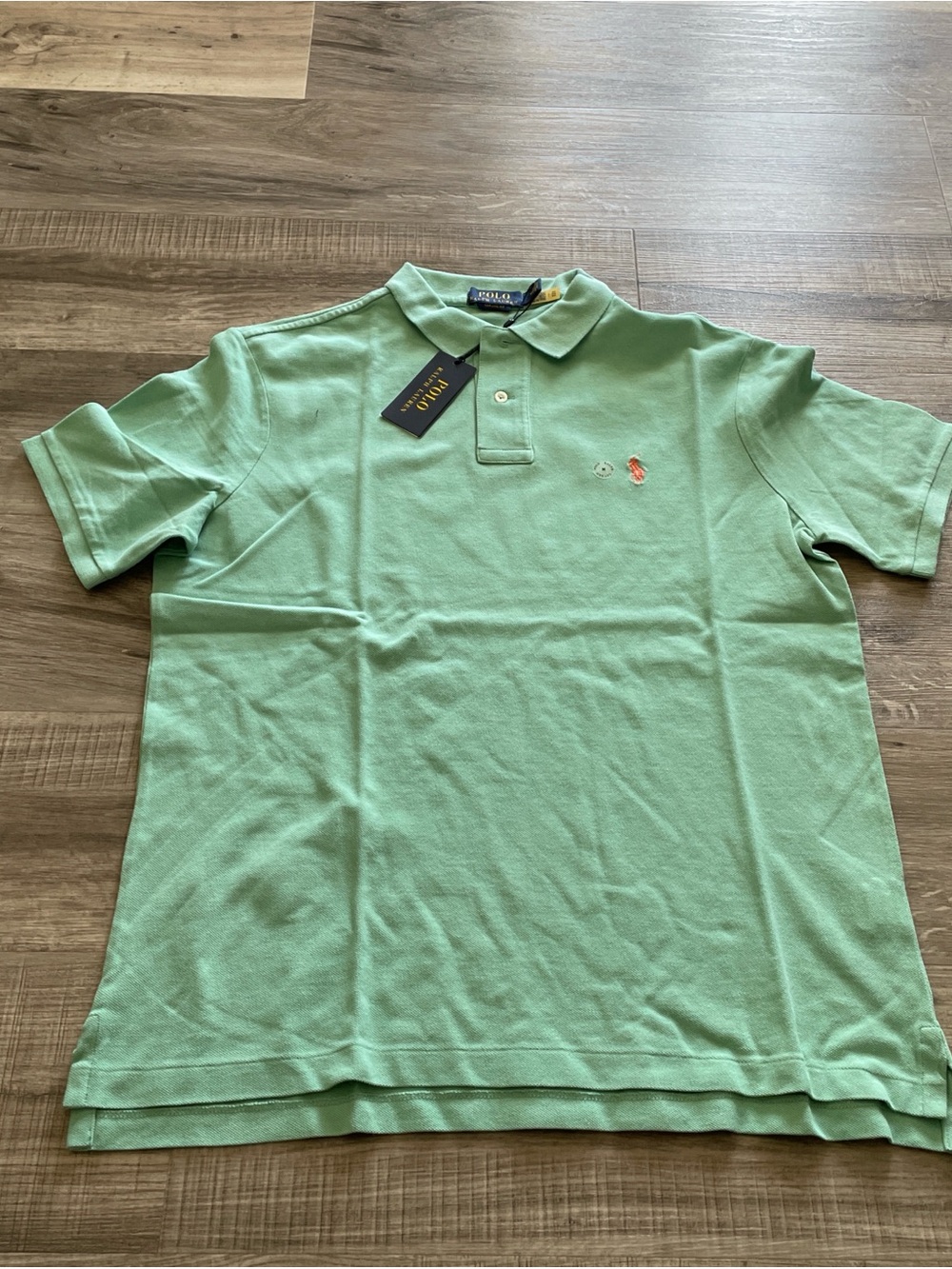 Polo by Ralph Lauren Mint Green Classic Pique Polo